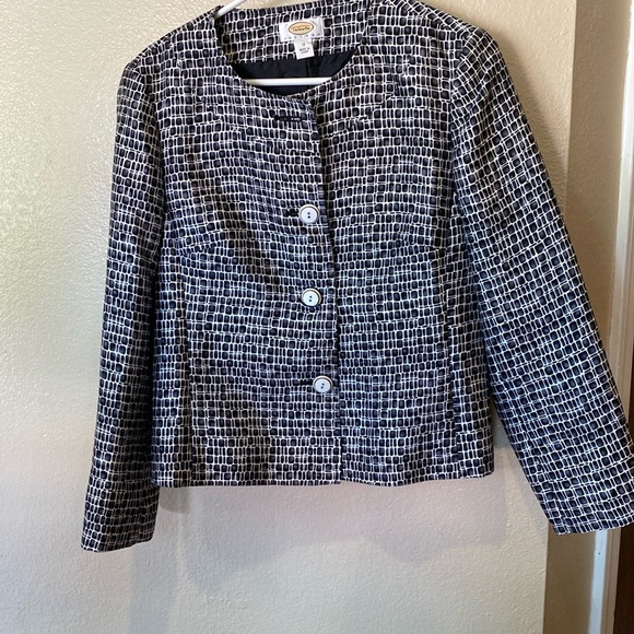 Talbots patterned jacket - Picture 1 of 4